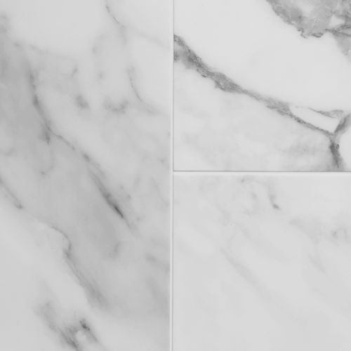 FIRMFIT XT-4003 Carrara Marble Rigid Core Pre-grouted Tile