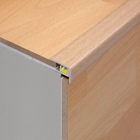 Silver 2 7m Laminate Floor Step Edge, Step Edging For Laminate Flooring