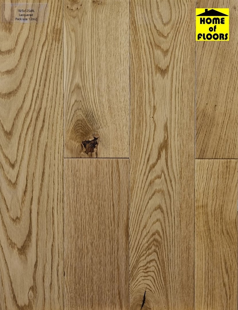 Cantillon Engineered Oak 18/5 x 125mm wide Natural Lacquered £53.99/m2